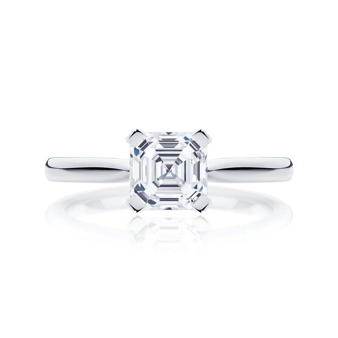 Asscher Minimal Ring