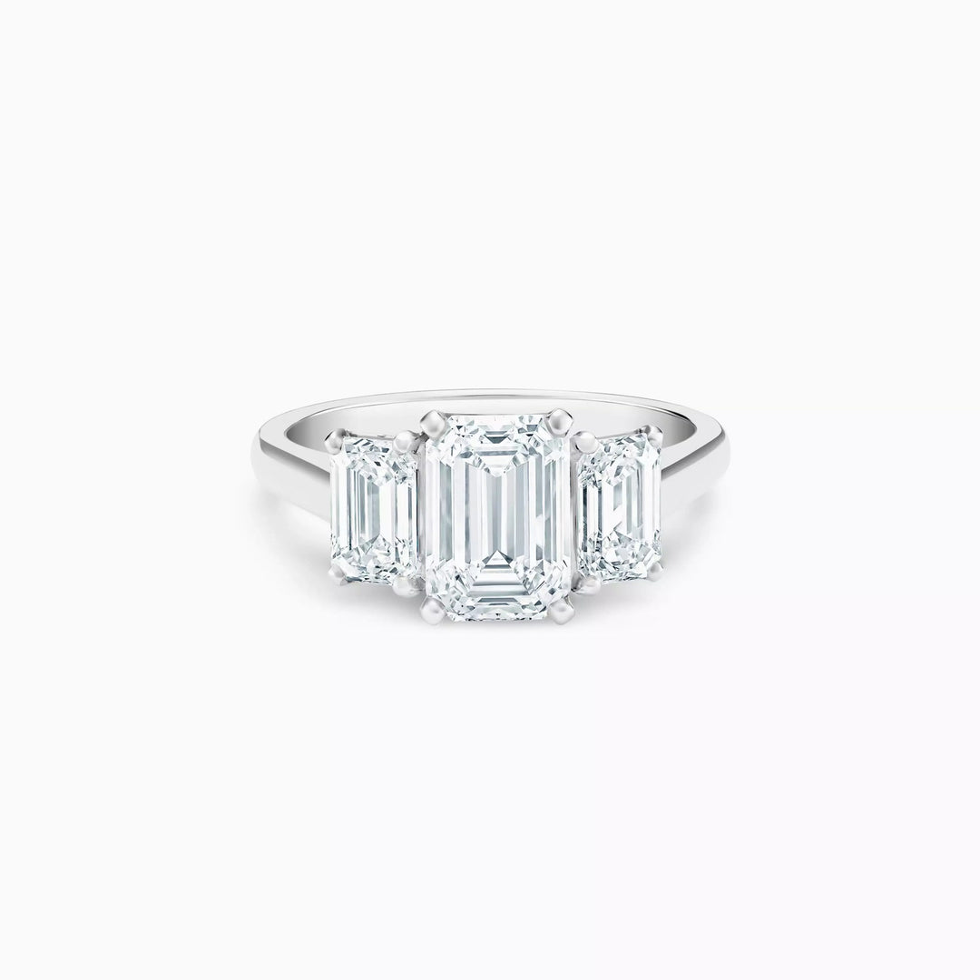 Emerald Gallery Ring