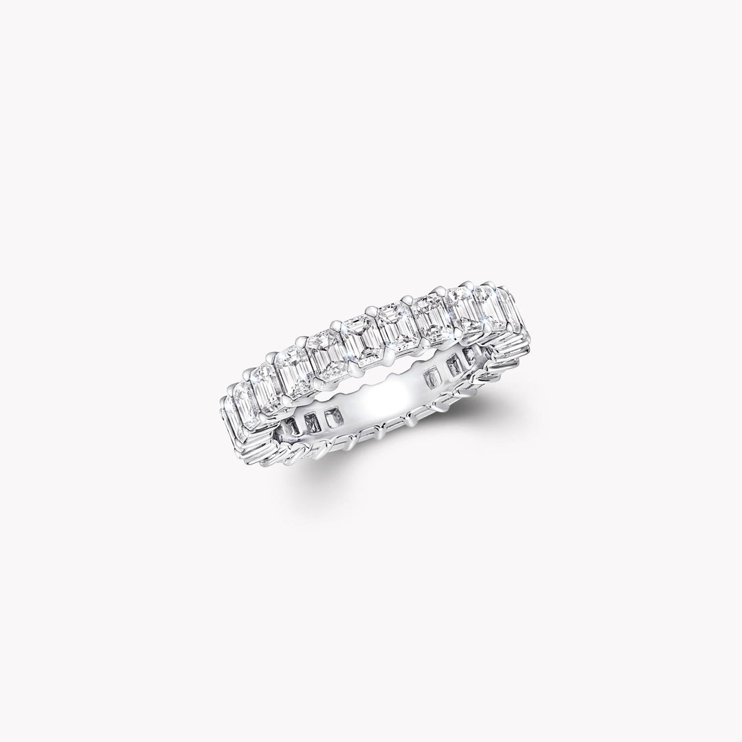 Emerald Band Ring
