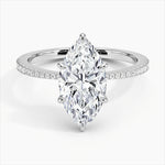 Load image into Gallery viewer, Marquise Pave Ring
