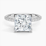 Load image into Gallery viewer, Princess Frame Pave Ring
