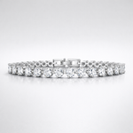 Load image into Gallery viewer, Refined Round Tennis Bracelet
