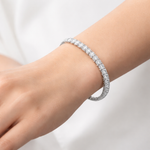 Load image into Gallery viewer, Signature Round Tennis Bracelet
