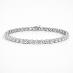 Load image into Gallery viewer, Eternal Round Tennis Bracelet
