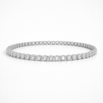 Load image into Gallery viewer, Signature Round Tennis Bracelet
