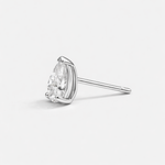 Load image into Gallery viewer, Pear Solitaire Stud Earrings
