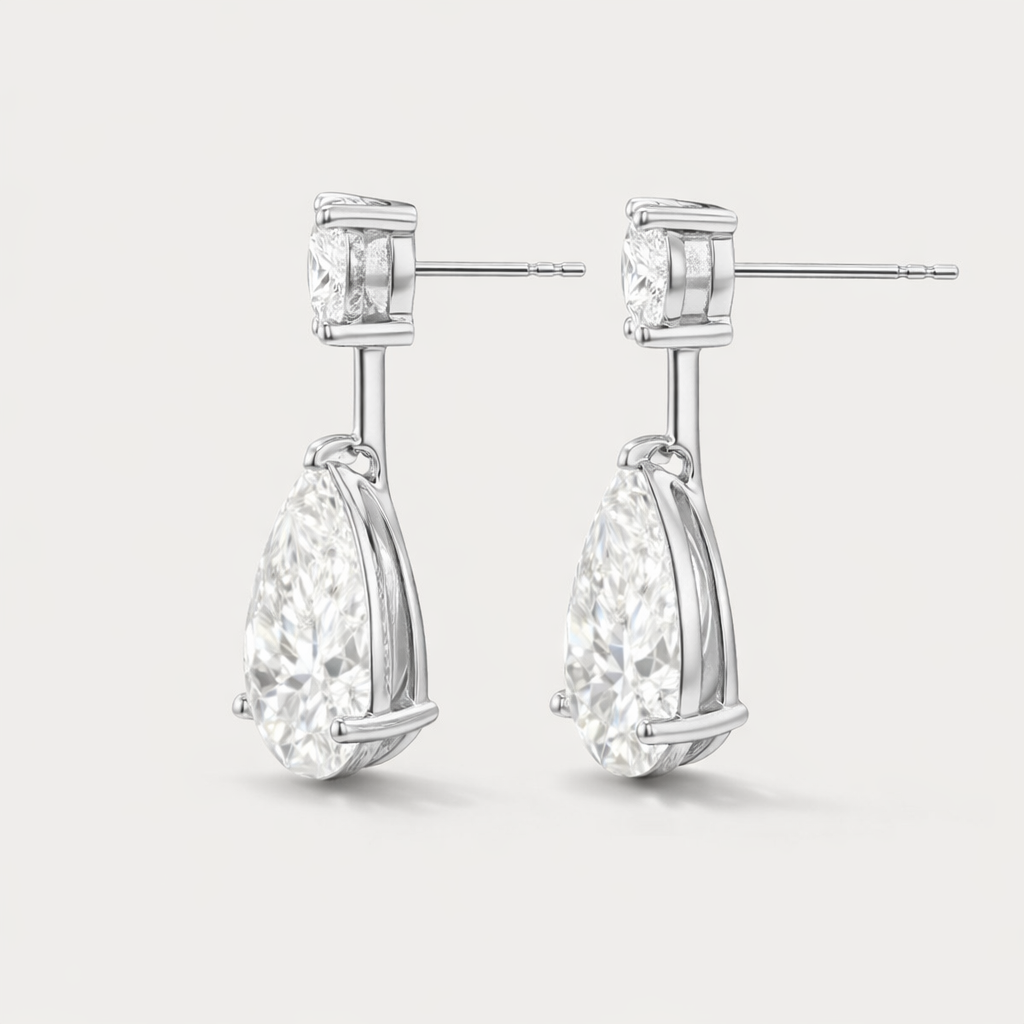 Round PearDrop Earrings