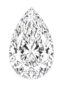 Pear diamond shape